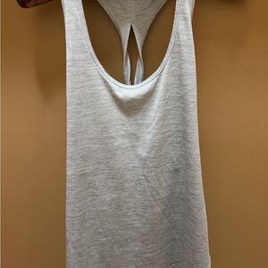 Light Gray Women’s Racerback Tank Top